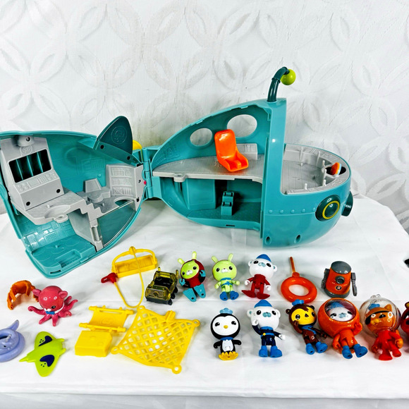 Octonauts Gup A Midnight Zone Deluxe Playset W/Creatures & Figures - Picture 1 of 9